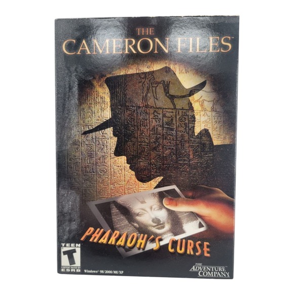 The Adventure Company Other - The Adventure Company The Cameron Files Pharaohs Curse PC CD ROM Game 2002‎